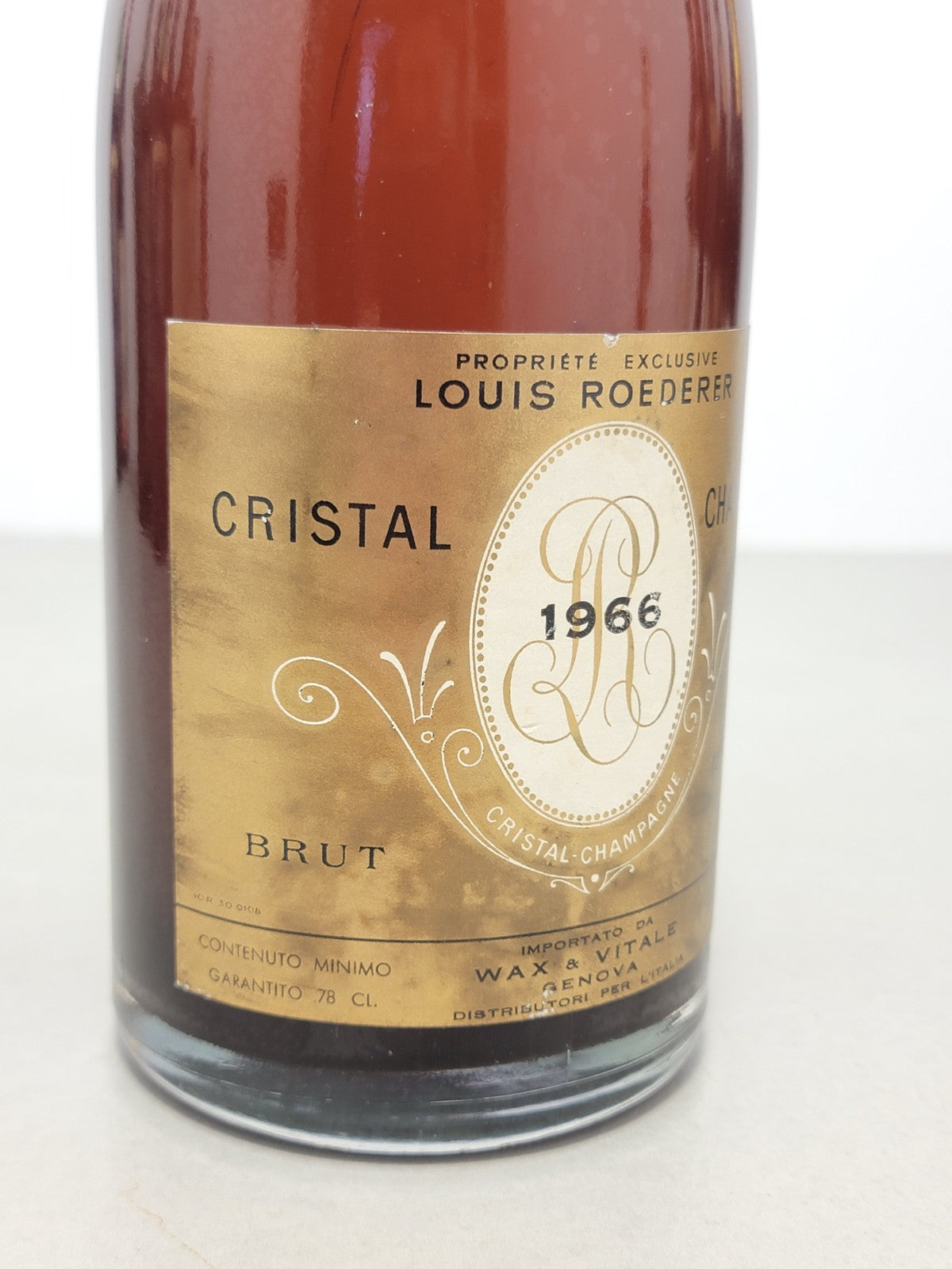 Louis Roederer Champagne Cristal 1966 - 78 cl