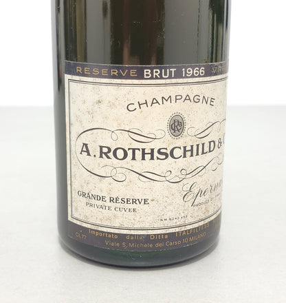 Champagne A. Rothschild & Co Grande Réserve 1966 - 77 cl