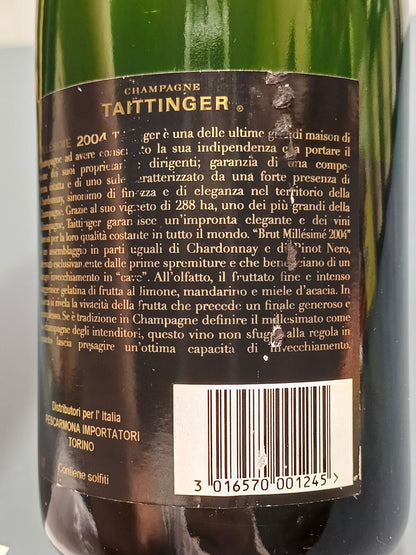 Champagne Taittinger 2004 Millésime Brut - 75 cl