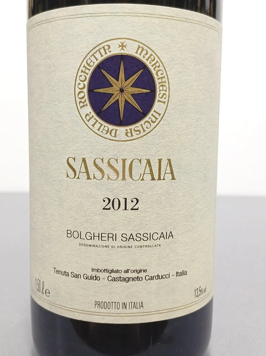 Sassicaia 2012 Magnum Tenuta San Giudo 1.5 Lt