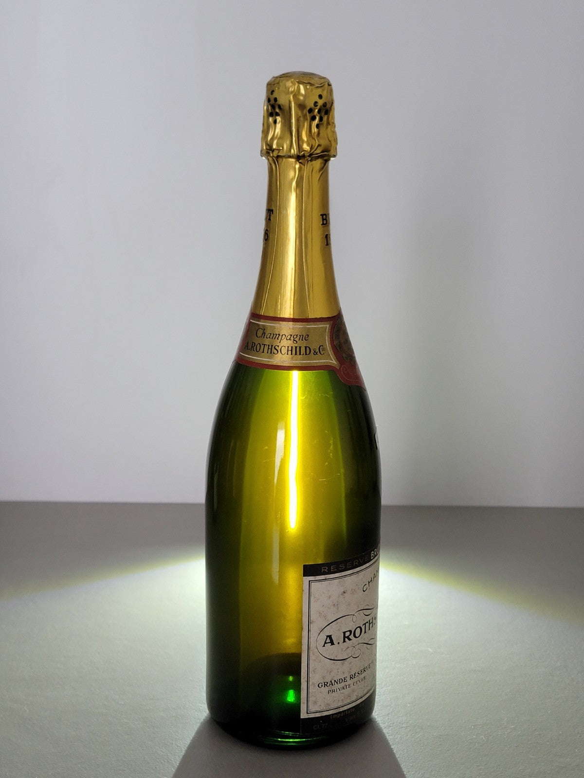 Champagne A. Rothschild & Co Grande Réserve 1966 - 77 cl