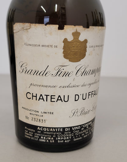Cognac Chateau d'Uffaut Grande Fine Champagne 1960s - 73 cl