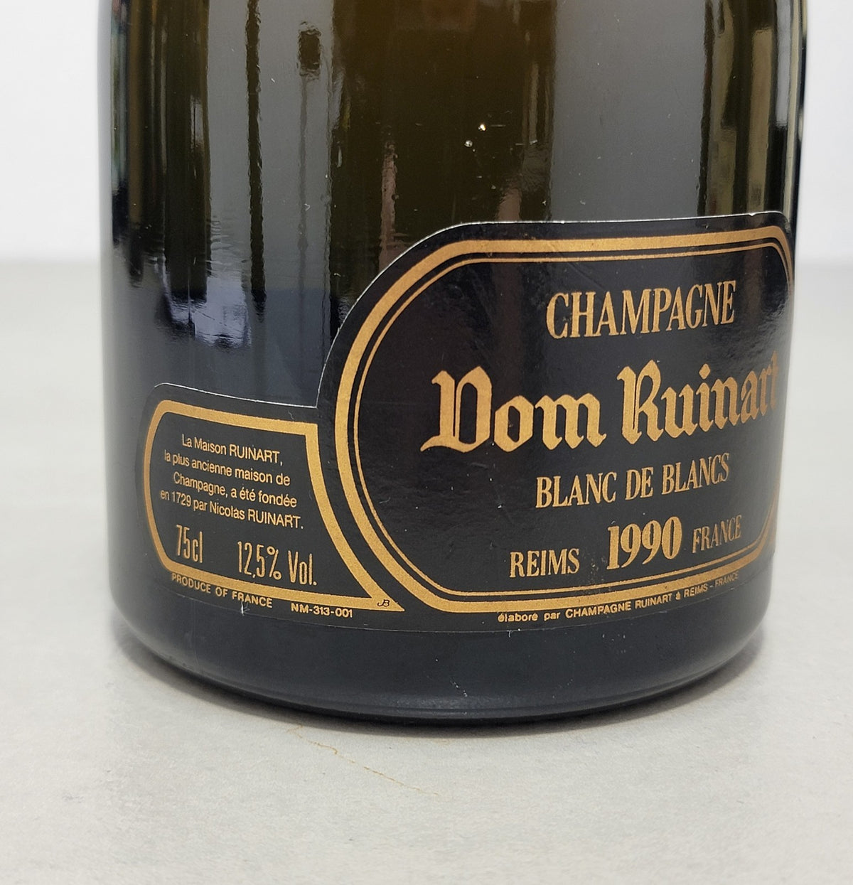 Champagne Dom Ruinart Blanc de Blancs 1990 - 75 cl