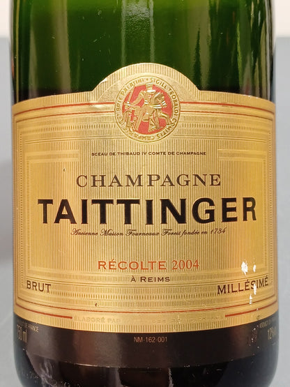 Champagne Taittinger 2004 Millésime Brut - 75 cl
