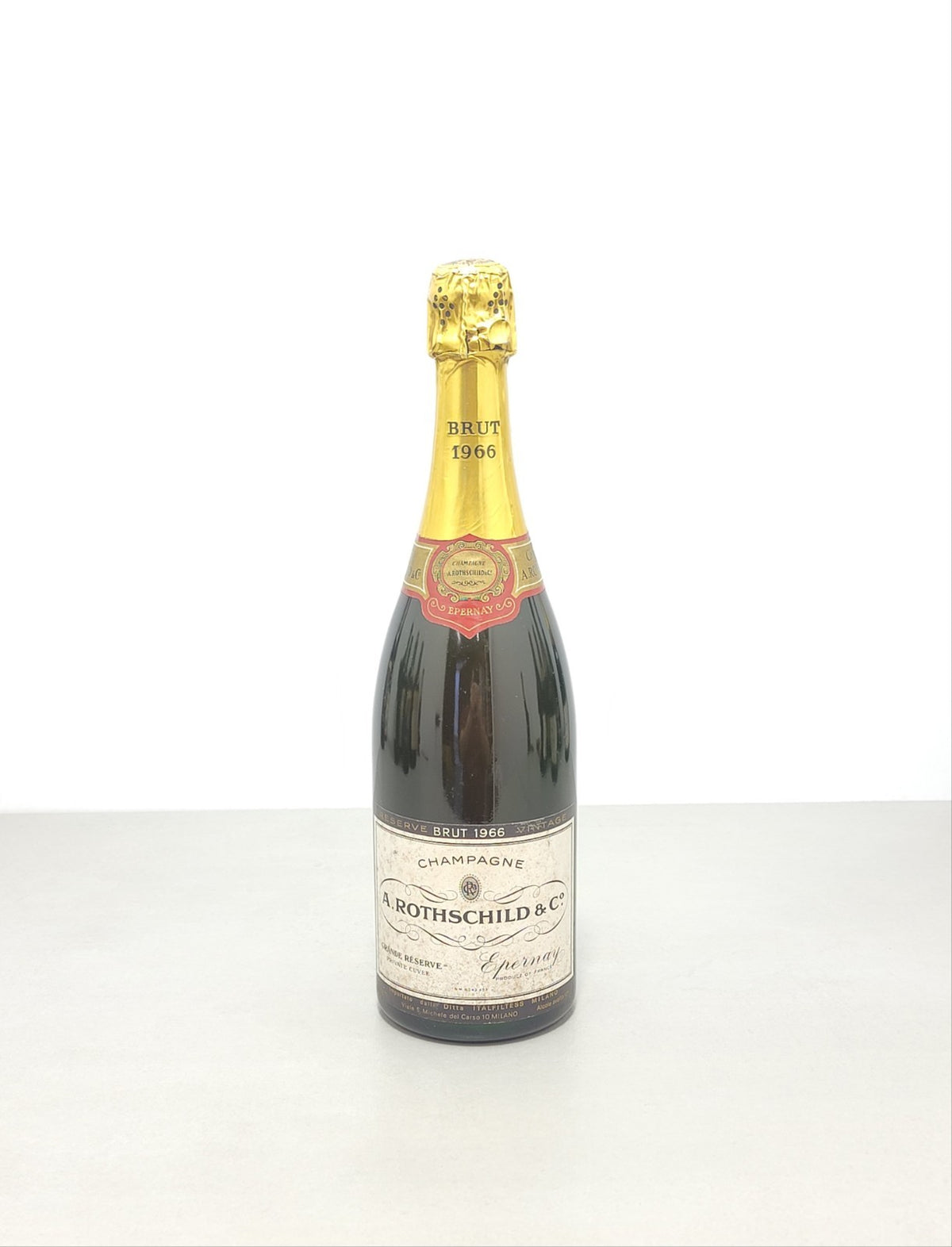 Champagne A. Rothschild & Co Grande Réserve 1966 - 77 cl