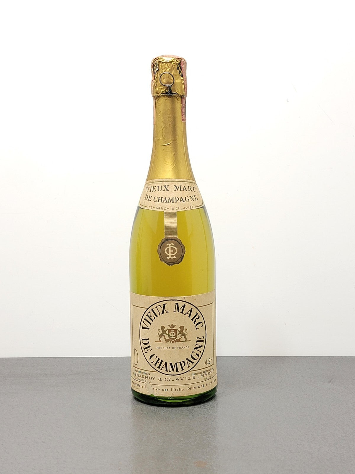 Vieux Marc de Champagne Demarnoy Avize - Anni '60 - 75 cl
