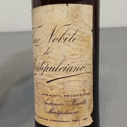 Vino Nobile di Montepulciano Andreuci Fanetti 1937 - 75 cl