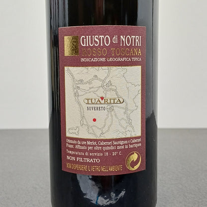 Tua Rita Giusto di Notri Rosso Toscano 2002 - 75 cl