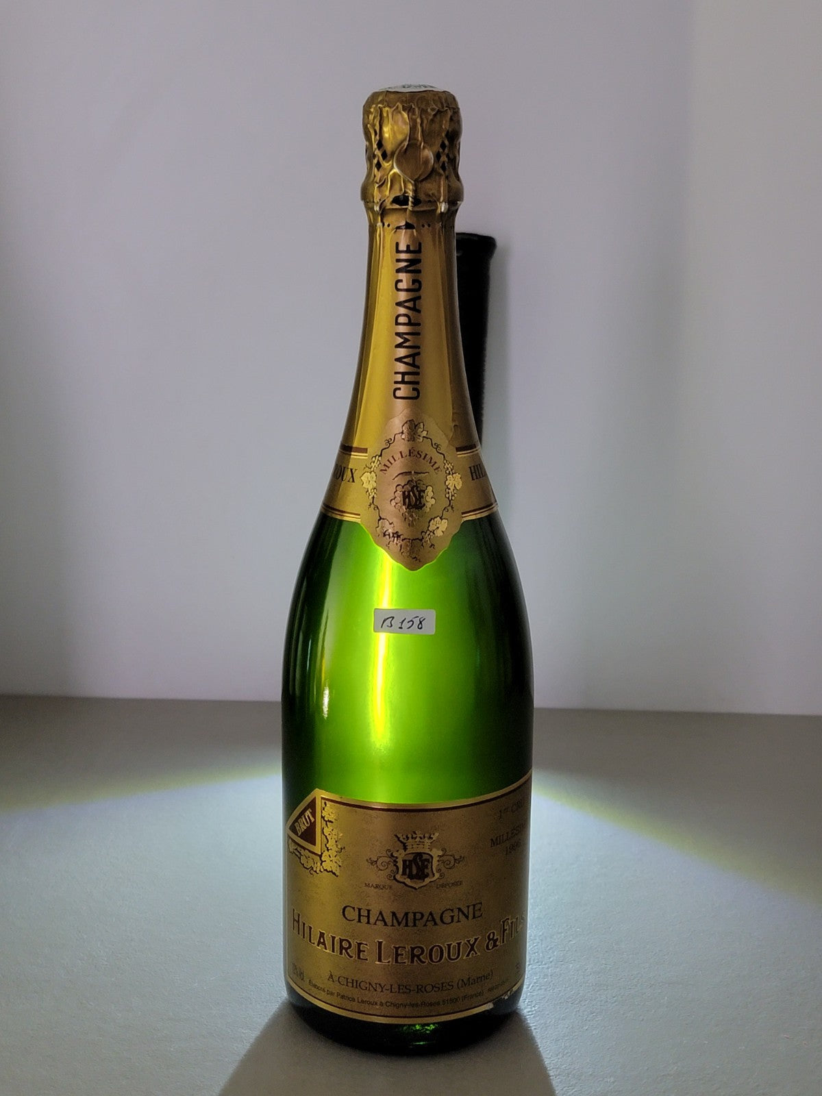 Champagne Hilaire Leroux 1996 1er Cru Millésime Brut - 75 cl