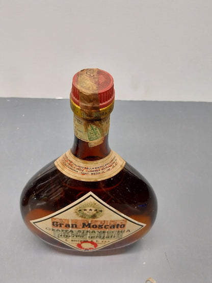 Grappa Bocchino Stravecchia Gran Moscato Riserva Speciale 1950s - 100 cl