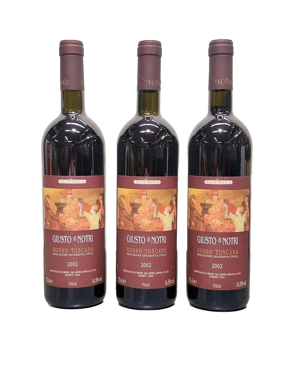 Tua Rita Giusto di Notri Rosso Toscano 2002 - 75 cl
