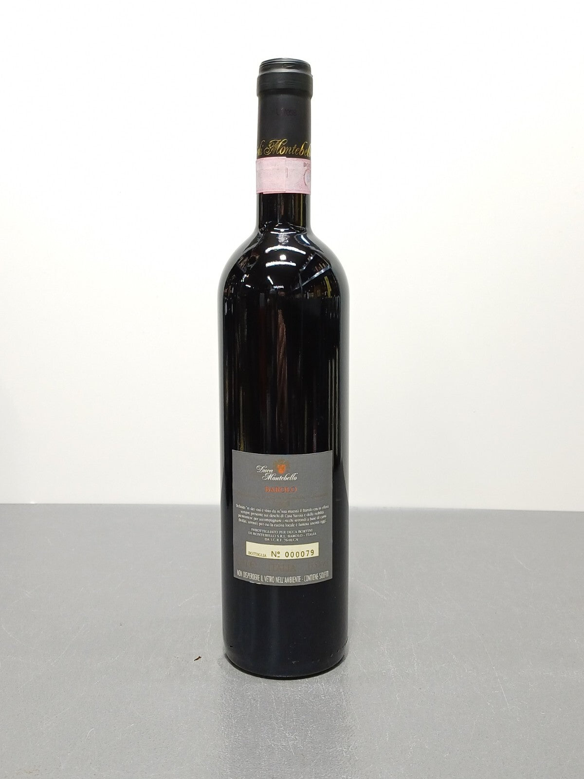 Barolo Duca Bortini di Montebello 1998/1999/2003 - 75 cl
