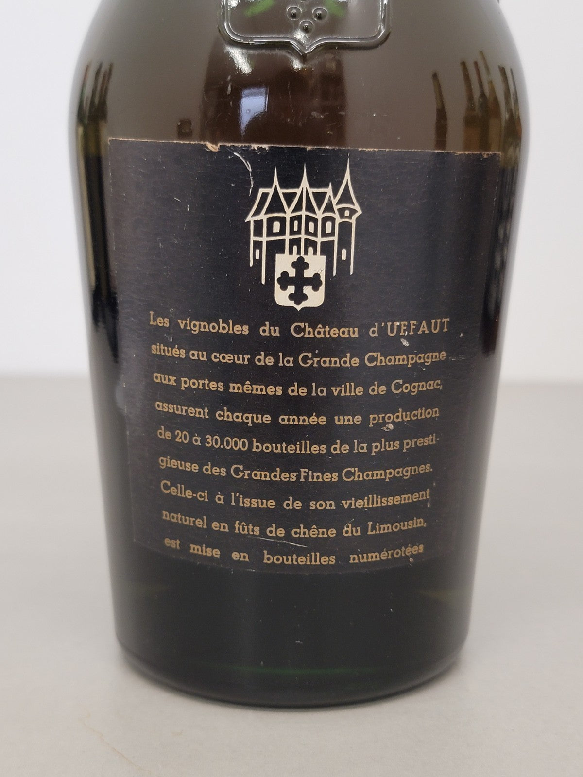 Cognac Chateau d'Uffaut Grande Fine Champagne 1960s - 73 cl
