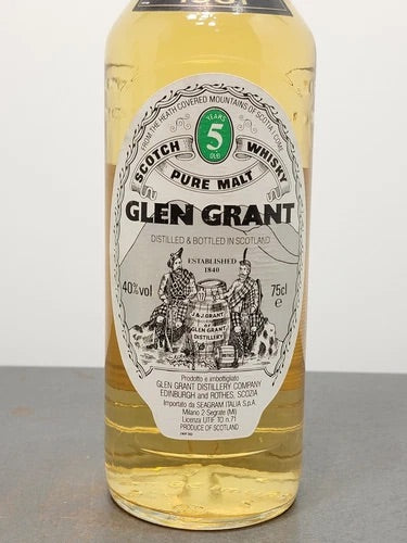 GLEN GRANT - 5 years Pure Malt Scotch